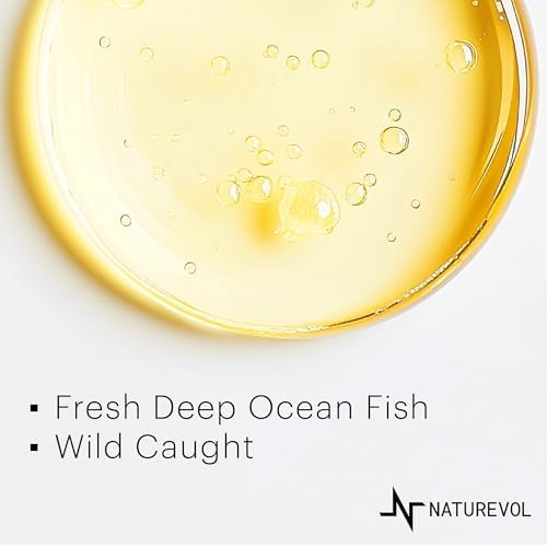 NATUREVOL Aceite de Pescado Omega-3 Triple Fuerza 4200mg – 1200mg EPA + 900mg DHA | Gelatinas Blandas Sin Sabor | Pescado Salvaje del Océano Profundo - imagen 4