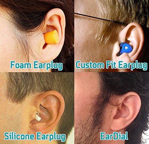 Tapones de oído EarDial HiFi - Protección auditiva invisible para conciertos, festivales, músicos, motocicletas y reducción de ruido de alta - imagen 4