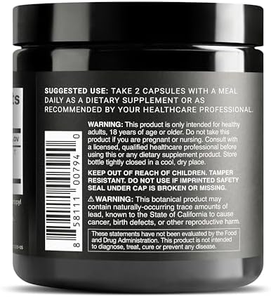 Cápsulas de Hongo Cola de Pavo Toniiq - Ultra Alta Potencia con 20% de Beta Glucanos - Alta Concentración - Probadas por Terceros - 120 Cápsulas - imagen 7