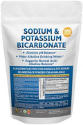 Suplemento en Polvo de Bicarbonato de Sodio y Potasio para Balance de pH. Prepara Galones de Agua Alcalina para Equilibrio Ácido-Alcalino y - imagen 1