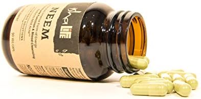 Suplemento Orgánico de Neem ISHA — Limpiador y Purificador Herbal Ayurvédico Natural: Aumenta la Inmunidad - 90 Cápsulas Vegetarianas de 900 mg Cada - imagen 2