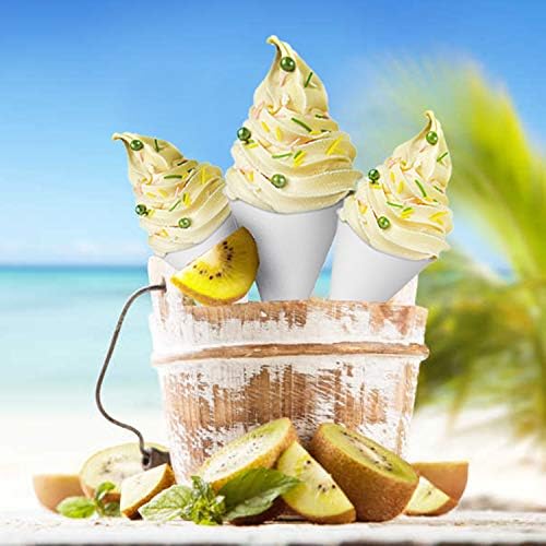 Yopay 600 Piezas de Vasos de Papel Cono Desechables de 4 Oz para Hielo Raspado, Dispensador para Oficina, Equipos Deportivos o Recaudaciones, Color - imagen 6