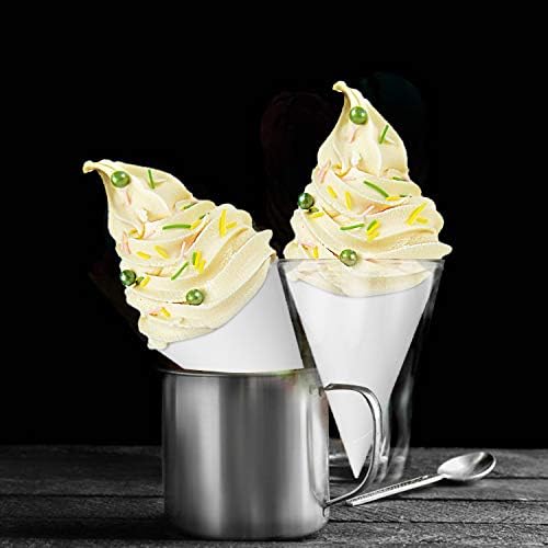 Yopay 600 Piezas de Vasos de Papel Cono Desechables de 4 Oz para Hielo Raspado, Dispensador para Oficina, Equipos Deportivos o Recaudaciones, Color - imagen 7