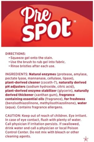 Melaleuca PreSpot con Cepillo Exfoliante – 8 fl. oz. | Quitamanchas para Ropa con Enzimas - imagen 2