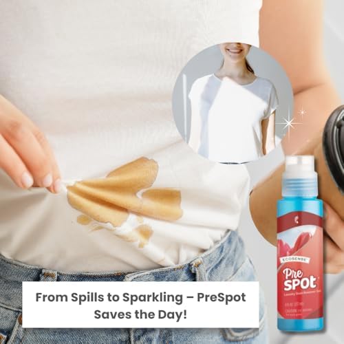 Melaleuca PreSpot con Cepillo Exfoliante – 8 fl. oz. | Quitamanchas para Ropa con Enzimas - imagen 5
