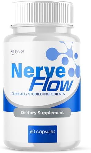 Cápsulas Nerve Flow, Suplemento Natural para Nervios, Apoyo Ciático de Máxima Potencia con Vitaminas Avanzadas para Hombres y Mujeres (60 Cápsulas) - imagen 1