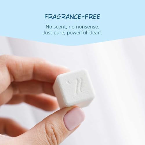 Cubos de Lavado Nellie's para 64 Cargas - Detergente Libre de Plástico y PVA - Eficaz contra Manchas y Olores - Se Disuelve en Agua Caliente o Fría - - imagen 3