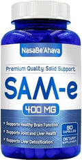 Suplemento de SAM-E 400mg | Absorción fácil de S-Adenosil-L-Metionina para soporte óseo y del estado de ánimo | Hecho en EE. UU. Sin OGM y sin gluten - imagen 1