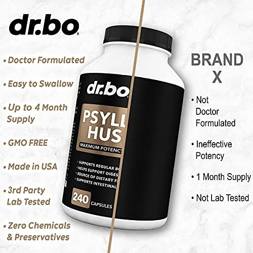 Cápsulas de Psyllium Husk - Suplemento de Fibra Natural para Alivio del Estreñimiento en Adultos - Cápsulas de Fibra Soluble y Soporte Digestivo - imagen 5