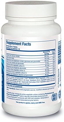 Complejo Multi Mineral Biotics Research Multi Mins Sin Hierro y Cobre, Fuente Balanceada de Quelatos Minerales, Minerales Traza de Alimentos, 120 - imagen 2