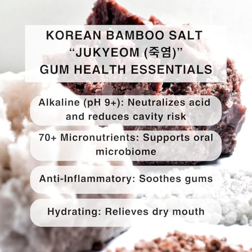 Pasta de Dientes OJOOK con Sal de Bambú y nHA | Sin Flúor, Remineralizante, para Dientes Sensibles, Blanqueadora - Sabor a Menta y Pino, 3 Fl Oz 1 Pk - imagen 5