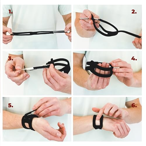 WristWidget® Férula XS para Muñeca para Desgarros TFCC, Para Muñecas Pequeñas Izquierda y Derecha, Soporte para Carga y Ejercicio - imagen 2