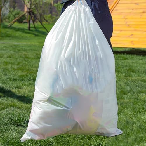 Bolsas de basura GoodFinely de 15 galones, con fragancia floral, ultra resistentes y sin desgarros, 26x30 pulgadas, ideales para cocina, oficina y - imagen 4