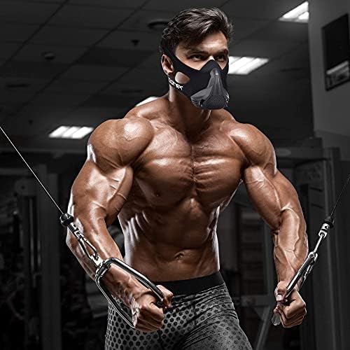 Máscara de Entrenamiento Coher para Hombres y Mujeres - Niveles de Resistencia Ajustables - Aumenta Capacidad Pulmonar y Resistencia - Ideal para - imagen 3