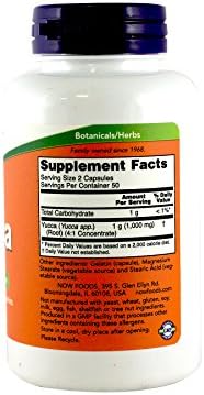 Yucca 500mg 100 Cápsulas (Paquete de 2) - imagen 2