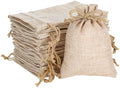Bolsitas de Yute ANPHSIN 75 Piezas - 3.7x5.4 Mini Bolsas de Regalo, Favors Rústicos para Bodas y Fiestas, Compatibles con HTV - imagen 1