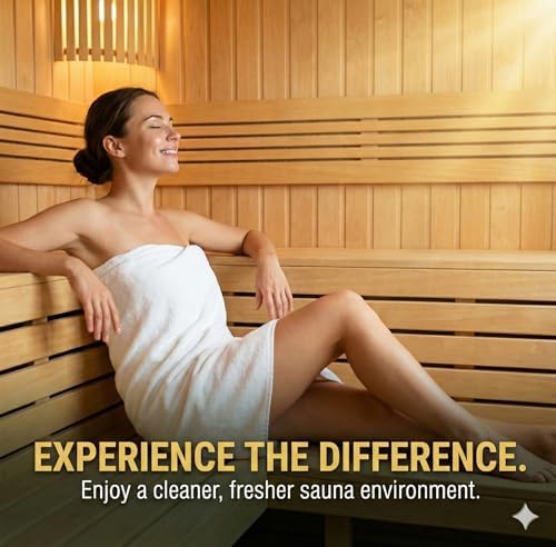 Limpiador de Madera para Sauna Sylvan Hills 32 oz | Hecho en EE. UU. | Spray que Elimina Manchas, Sudor y Olores | Fórmula de Secado Rápido y Sin - imagen 7