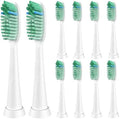 Cabezas de Repuesto para Cepillo de Dientes Blanqueador Compatibles con Cepillo Eléctrico Sonic TAO Clean - Repuestos, Cerda Media, Blanca - imagen 1