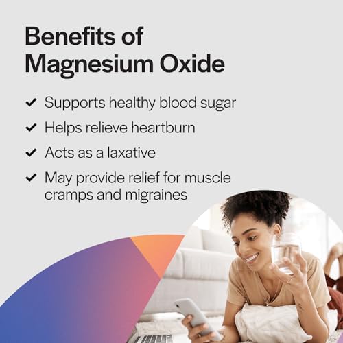Magnesio Óxido PureFormulas 300 mg – Corazón Saludable, Relajación, Soporte Inmunológico, Cápsulas Vegetarianas No-OGM – 250 Unidades - imagen 6