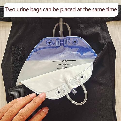 Soporte para Bolsa de Drenaje de Orina, Dispositivo de Estabilización para Bolsas de Catéter, Funda para Bolsa de Drenaje Nepróstata - imagen 5