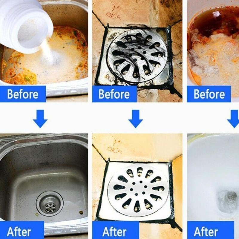 Limpiador de Drenaje y Lavabo Hogitpe Wild Tornado, Espuma Rápida para Cocina, Baño y Sanitarios (4 Piezas) - imagen 6