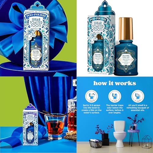 Poo-Pourri Spray para Inodoro Antes de Ir, Pack de Variedad Primavera 2 Oz – Maple Pumpkin Sugar y Balsam Bum - imagen 6