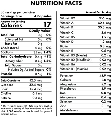 Cápsulas Orgánicas Veganas de Super Greens con Ashwagandha - Apoyo Inmunológico con Nutrientes Naturales: Chlorella, Moringa, Espirulina, Cúrcuma, - imagen 6