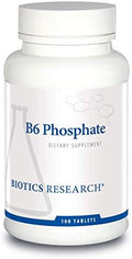 Biotics Research B6 Fosfato - Forma Biológicamente Activa de Vitamina B6 (piridoxal-5-fosfato), Apoya Función Inmunológica, Metabolismo y Salud - imagen 1
