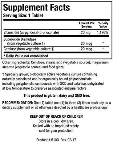 Biotics Research B6 Fosfato - Forma Biológicamente Activa de Vitamina B6 (piridoxal-5-fosfato), Apoya Función Inmunológica, Metabolismo y Salud - imagen 2