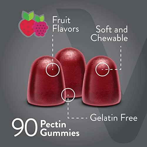 Gomitas de Fibra Prebiótica Viteey para Adultos, 7g - Suplemento Digestivo Vegano, Sin Azúcar, Sin Gluten - 90 Unidades - imagen 3
