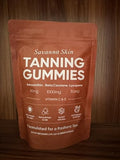 Gomitas KYZTMHC Savanna para Bronceado de Piel, con Vitamina C y E, Astaxantina, Beta Caroteno y Licopeno, 60 Gomitas Veganas y Sin Azúcar - imagen 1