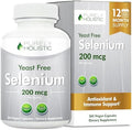 Selenio 200mcg - 365 Cápsulas Veganas - L-Selenometionina Pura y Libre de Levadura para Mejor Absorción - Apoyo a Tiroides, Corazón e Inmunidad - - imagen 1