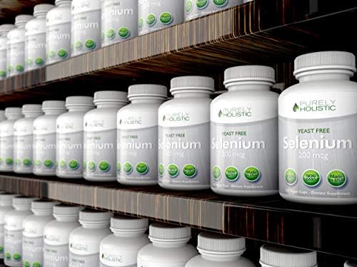 Selenio 200mcg - 365 Cápsulas Veganas - L-Selenometionina Pura y Libre de Levadura para Mejor Absorción - Apoyo a Tiroides, Corazón e Inmunidad - - imagen 4