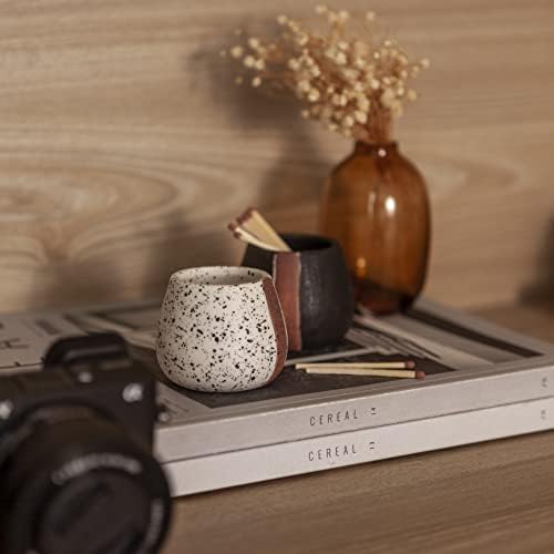 Soporte Cerámico para Fósforos Amarcado con Striker - Set de 2 - Accesorios para Velas - Regalos para Amantes de las Velas - Regalo de Inauguración - - imagen 8