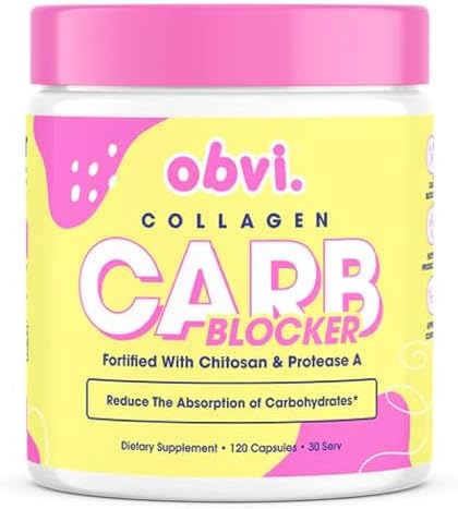 Obvi Guilt-Free Carb Blocker | Bloqueador de Absorción de Carbohidratos con Extracto de Frijol Blanco | 120 Cápsulas, 30 Porciones - imagen 1
