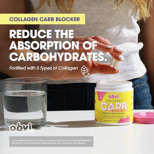 Obvi Guilt-Free Carb Blocker | Bloqueador de Absorción de Carbohidratos con Extracto de Frijol Blanco | 120 Cápsulas, 30 Porciones - imagen 3