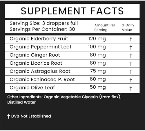 Little Warrior - Potenciador de Inmunidad Orgánico para Niños - Suplemento Líquido Delicioso de 2 oz - por Khroma Herbs - imagen 3