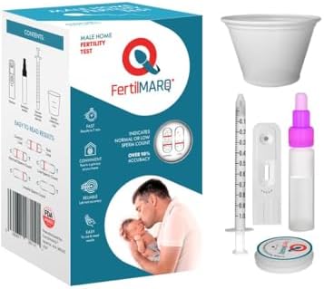 Prueba de Fertilidad para Hombres, Kit de Prueba de Espermatozoides en Casa | Indica Conteo Normal o Bajo de Espermatozoides | Resultados Fáciles de - imagen 1