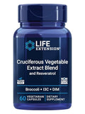 Extracto de Vegetales Crucíferos y Resveratrol Life Extension, Brócoli y Col, Apoya la Protección Celular, Sin Gluten, No OGM, Vegetariano, 60 - imagen 1