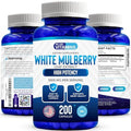 We Like Vitamins Extracto de Hojas de Morera Blanca 1000mg 200 Cápsulas Veganas – Suplemento de Morera Blanca - imagen 1