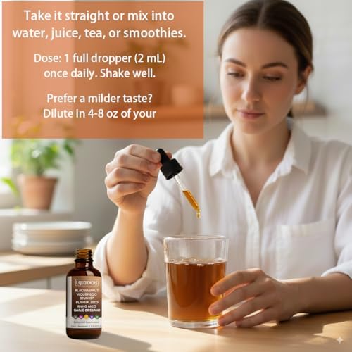 FWPTEI Limpieza Intestinal Suave con Extracto de Nogal Negro, Ajenjo y Clavo, con Semilla de Calabaza, Pau D'Arco y Guanábana (1) - imagen 8