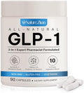 Suplemento GLP-1 para Hombres y Mujeres, Natural para Niveles de GLP-1, Salud Digestiva y del Intestino - Vegano (90 Cápsulas) - imagen 1