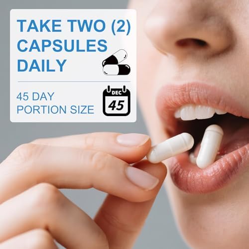 Suplemento GLP-1 para Hombres y Mujeres, Natural para Niveles de GLP-1, Salud Digestiva y del Intestino - Vegano (90 Cápsulas) - imagen 6