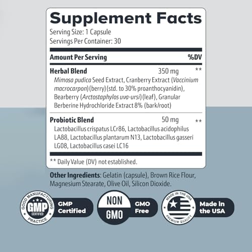 Suplemento Diario Botánico y Probiótico para Mujeres Nature’s NutriWave FemiCore – Fórmula Limpia y Sin Estimulantes – No GMO, Hecho en EE. UU., - imagen 3