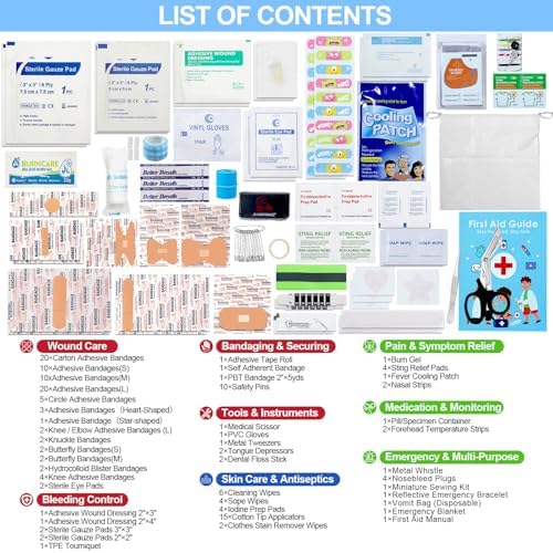 Kit de ros Auxilios Mini para Niños - 160 Piezas, Compacto y Resistente al Agua, Ideal para Viajes, Casa, Escuela, Auto, Camping y Senderismo - - imagen 4