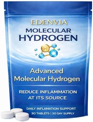 Tabletas de Hidrógeno Molecular EDENVIA - Gestión de Salud Diaria, 30 Tabletas (Suministro para 30 Días) - imagen 1