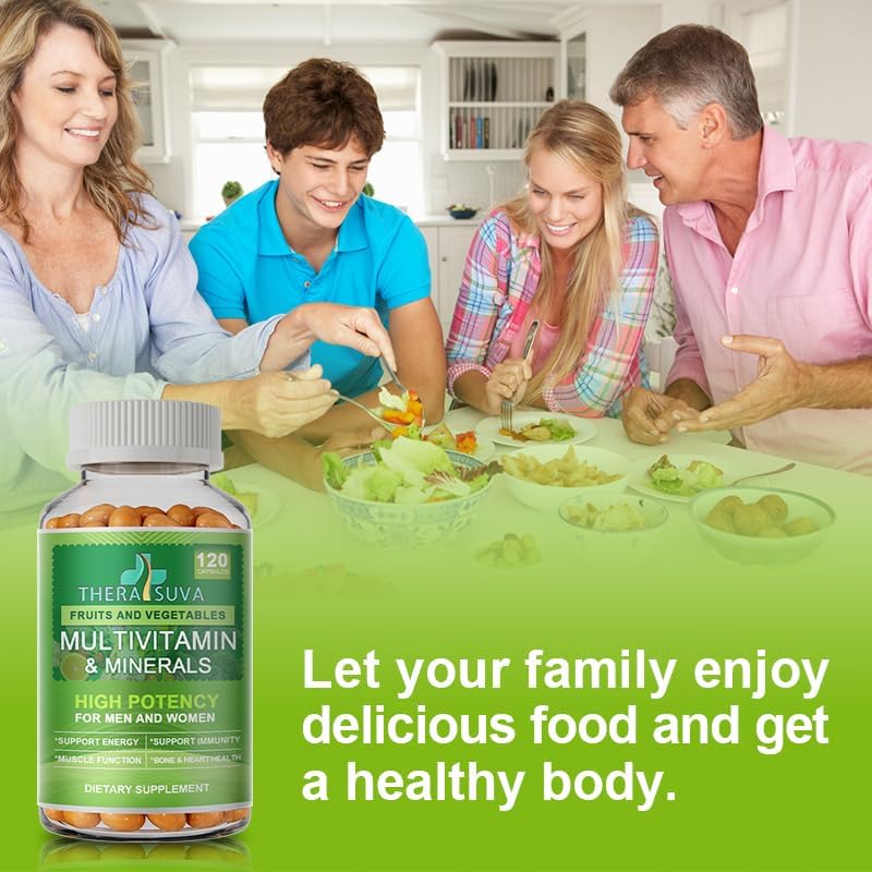 Multivitaminas y Minerales Naturales + Complejo B + Calcio + Magnesio + Zinc, Suplemento Vegano de Alimentos Integrales, 120 Cápsulas Blandas, 2 - imagen 5