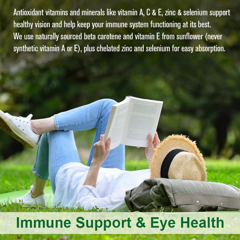 Multivitaminas y Minerales Naturales + Complejo B + Calcio + Magnesio + Zinc, Suplemento Vegano de Alimentos Integrales, 120 Cápsulas Blandas, 2 - imagen 7
