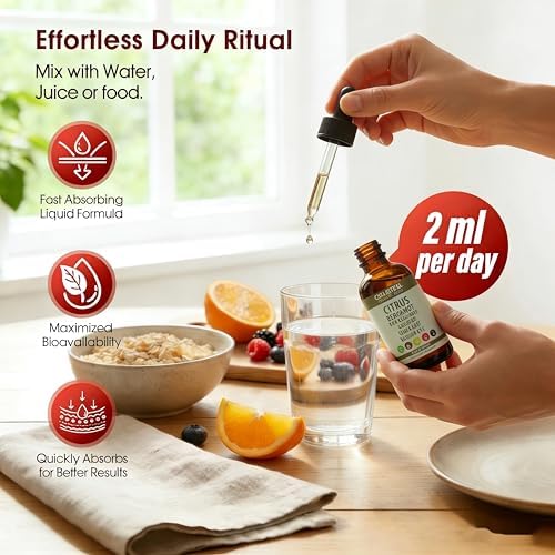 Gotas de Arroz Rojo Skrmooning - Suplemento Líquido Antioxidante para el Corazón, Soporte para Colesterol, 2 fl oz, 2 Piezas, Vegano, Natural, No GMO - imagen 7