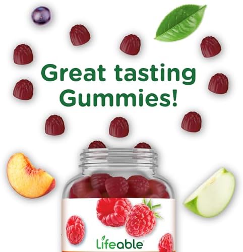 Gomitas de Vitamina B12 Sin Azúcar Lifeable | 1000 mcg | Suplemento Energético y de Ánimo | 90 Gomitas para Adultos - imagen 8